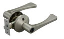 マツ六 ECLE 兼用バリアフリーレバートイレ錠(バックセット50・60mm対応/扉厚30~42mm) アルミレバー EL5060-4M-NS Nシルバー【※カタログ共通画像使用のため、商品画像・カラーにはご注意ください!!】