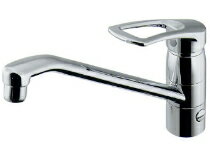 KAKUDAI　カクダイ　117-063-180　シングルレバー混合栓（分水孔つき）