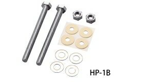 川口技研　支柱取付パーツ　95mmボルトセット　ホスクリーン取付パーツ（1袋）　HP-1B