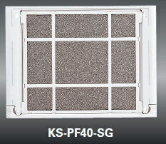 NASTA(ナスタ) フィルター付角型スライドレジスター用フィルターのみ※ KS-F40(2枚セット) 黒