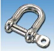 水本機械（ミズモト）　ステンレス　ネジシャックル　【ステンレスSUS304】　D1=25　SP-25