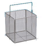 水本機械（ミズモト）　洗浄カゴ（角型）　WBK-2020