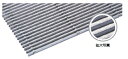 ミヅシマ工業 金属マット 400-0150 ステンレスラインマット(スリップ防止加工) NS1507【1平米当たり】【※代金引換便はご利用になれません】【納期目安1週間】 7153507