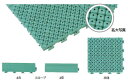ミヅシマ工業 スノコ(水切りマット) 493-0300 クッションチェッカー 本体【32ピース】【納期目安2〜3日】 7159999