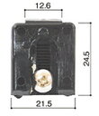 新日軽 網戸ガイド 757K RM-100N用外れ止め