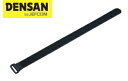 DENSAN（デンサン/ジェフコム） マジックケーブルタイ 25×400mm （5入） 黒 MCT-2540BK