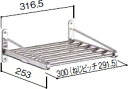 田窪工業所 パイプ棚 300mm PA5-30