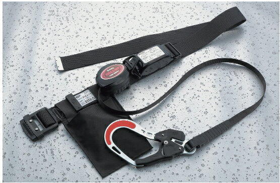 トーヨーセフティー　胴ベルト型 巻取式シングル　2way ローラップ　No.RU-211