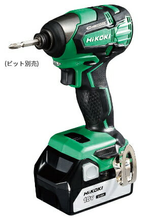 HiKOKI/ハイコーキ(日立電動工具)　18V [5.0Ah]　コードレスインパクトドライバ　WH18DB(2JC)