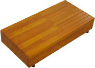 シモヤマ　木製踏台　600×350×150　ライトオーク