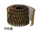 ワカイ/WAKAI (W)ワイヤースクリュー釘 ノミ先 2.5×65mm 平形巻 WNS2565 【1ケース/300本×10巻入】【2ケースごとに送料800円か...