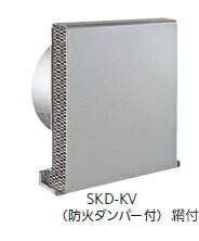 バクマ工業　角型超スリムフード付換気口　　シルバーメタリックライト　SKD-100KV-A10