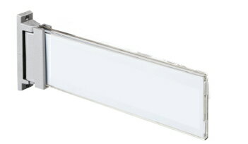 神栄ホームクリエイト（旧新協和）　プラスチック　一般室名札(突出スイング・ケース型)　SK-609　〈無地〉