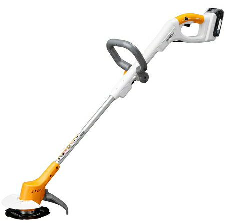 京セラ（旧リョービ）　18V/1.5Ah　充電式刈払機　[ループハンドル/金属8枚刃/あんぜんローター付]　BK..