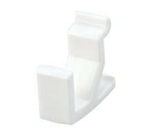 スガツネ工業/LAMP 棚柱収納システム用フック ホワイト AP-SH-WT (1個入)