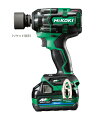 HiKOKI/ハイコーキ 36V/2.5Ah/マルチボルト コードレスインパクトレンチ WR36DH(2XPSZ) 【バッテリー(BSL36A18BX)×2個+充電器+ケース付属】
