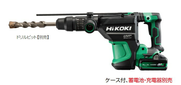 HiKOKI/ハイコーキ　36V/マルチボルト　コードレスハンマドリル　　DH3640DA(NNK)
