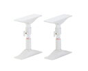 平安伸銅工業 強力地震ポール 超ミニ REQ-22(22〜27cm) ホワイト 【1セット/2本入】