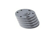 マツ六 樹脂スペーサー グレー 25mm AQ-SP25 (5枚入)