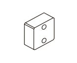 PC鋼用カッターブロック：1C19112　刻印「13」SD490・D25までの鉄筋を切断する場合は、こちらのカッターブロックをご使用下さい。