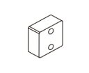 PC鋼用カッターブロック：1C1381　刻印「12」SD490・D16までの鉄筋を切断する場合は、こちらのカッターブロックをご使用下さい。