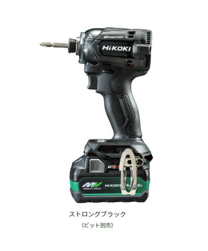 HiKOKI/ハイコーキ　18V/5.0Ah/マルチボルト　コードレスインパクトドライバ　WH18DC(2XPBZ)　ストロン..