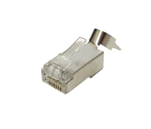 DENSAN(デンサン/ジェフコム) カテゴリー6Aモジュラープラグ(貫通タイプ・クリップ式) 25個入 M6A-1P-876SCT DENSAN(デンサン/ジェフコム) カテゴリー6Aモジュラープラグ(貫通タイプ・クリップ式) 25個入 M6A-1P-876SCT