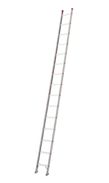ハセガワ　1連はしご　HA1-41b（全長4.1m）　※代引き不可・送料お見積り品・個人宅配送不可