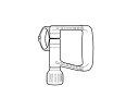 HiKOKI/ハイコーキ(日立電動工具) サイドハンドル組 No.333199 Cセット