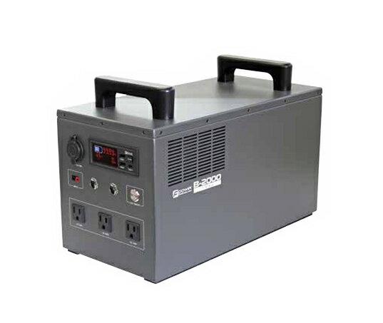 富士倉　ポータブルバッテリー　B-2000　[容量:1,920Wh・最大出力:4,000W]　※代引き不可