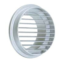 西邦工業　外壁用ステンレス製換気口〈ベントキャップ〉厚型 低圧損　2管路仕様　SVK125AS-VP　A寸法122　標準品（網なし）