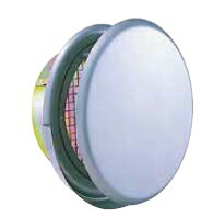 西邦工業　外壁用ステンレス製換気口　金網型3メッシュ ワイド水切り付 フラットカバー付き 防火ダンパ..