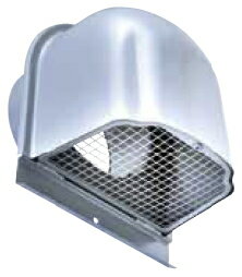 西邦工業　BL・外壁用ステンレス製換気口〈深型フード〉金網型 下部開閉タイプ　CFN125SBL　A寸法122　..
