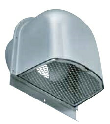 西邦工業　外壁用アルミ製換気口〈深型フード〉金網型 7×14ラス網 下部開閉タイプ 2管路仕様　CFNK125-VP　A寸法122　標準品