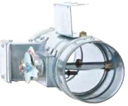 西邦工業　〈ダクト接続型防火ダンパー〉鋼板製 特定防火設備適合品 外フューズ式　FDB100KX　A寸法97　標準品（72℃）