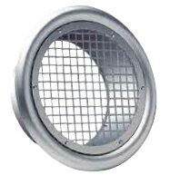 西邦工業　外壁用アルミ製換気口〈フラットグリル〉角パンチング型 8□×PITCH10　大口径　SE225　A寸法220　標準品（網なし）