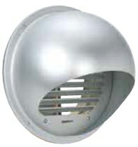 西邦工業　外壁用アルミ製換気口〈セルフード〉同芯ガラリ型 防火ダンパー付（後フューズ/72℃）　SFXD2..