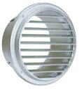 西邦工業 BL・外壁用アルミ製換気口〈ベントキャップ〉薄型 SV200GBL A寸法195 標準品