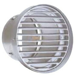 西邦工業　BL・外壁用ステンレス製換気口〈フラットグリル〉内向ガラリ型 水切り付 防火ダンパー付（72℃）　SVD200TSCBL　A寸法197　標準品（網なし）