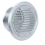 西邦工業　外壁用アルミ製換気口〈フラットグリル〉ガラリ型 防火ダンパー付（前フューズ/72℃）　SXD75..