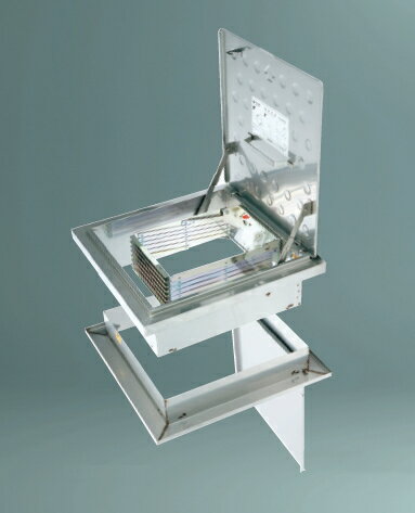 神栄ホームクリエイト（旧新協和）　ステンレス　角型避難ハッチ(改修用)　SHM-H-02R　実長：2806【※メーカー直送品のため代金引換便はご利用できません】