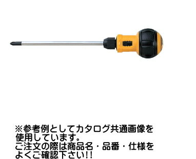 サンフラッグ　No.1900　【＋＃2×150】　クッションラチェットドライバー
