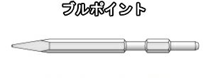 ユニカ　ハンマードリル・ハンマー用　ブルポイント　HTB30X310【六角幅：30mm　全長：310mm】