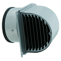 ユニックス　FSG150FCD-L【網なし】　ステンレス製　パイプフード　深型フード　ガラリ　逆風防止ダン..