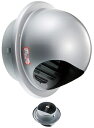 宇佐美工業 UK-GN100SFD4【選択:MG/MB】 〈ステンレス製 丸型フード付ガラリ 溶接組立式 防火ダンパー付〉