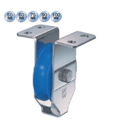 ヨコヅナ　Hプ−リー　N型　MCナイロン車　ステンレス枠　100mm　HMSN1001【1個入】