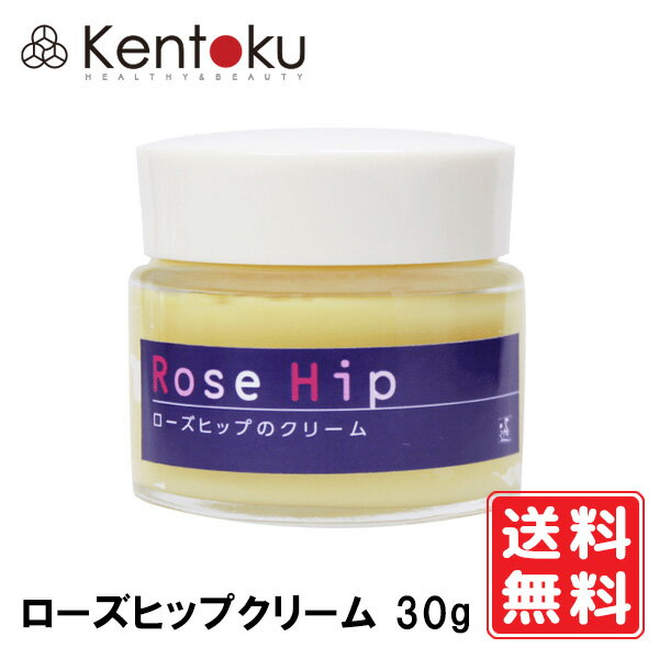 山澤清 ローズヒップフェイスクリーム 30g 【透明感 くすみ 保湿】オーガニック 少量で十分な保湿が得られるのでコスパが良い 体温ですぐに溶ける 軽いつけ心地 浸透力が抜群 ナイトクリーム オードリーインターナショナル バラ 【定形外発送 送料無料】