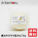 山澤清 黄カラスウリ石けん 70g オーガニック オードリーインターナショナル 天花粉 石鹸 洗顔せっけん 固形石けん 泡 顔 洗う自然派 美容 コスメ スキンケア シンプル こだわり 素材 しっとり なめらか 無添加 手作り【定形外発送 送料無料】
