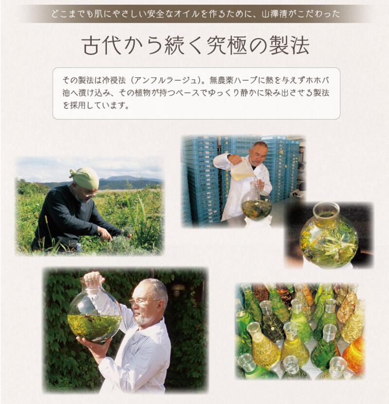 山澤清 ハーバル美容オイル ローズマリー/ラベンダー 10ml オーガニック マッサージオイル ハーブ研究所 精油不使用 フェイシャルオイル 低刺激 無香料 無添加化粧品 スキンケア 乾燥 保湿 クリックポスト発送 送料無料 kentoku-10001482 健康生活をサポートするケントク サンプル画像3