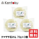 山澤清 クマザサ石けん 70g×3個 オーガニック ニキビ肌 脂性肌 混合肌 敏感肌 ハーブ研究所 ニキビ 吹き出物 石けん フェイシャルソープ オーガニックコスメ 無添加化粧品 有機栽培 無農薬栽培 送料無料